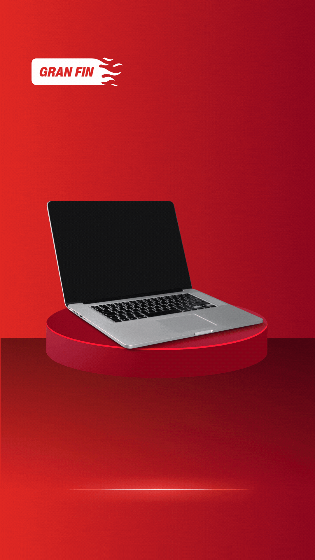 historia para instagram sobre descuentos grandes ahorros animado rojo