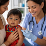 El repunte de sarampión en la región pone en riesgo a la niñez.