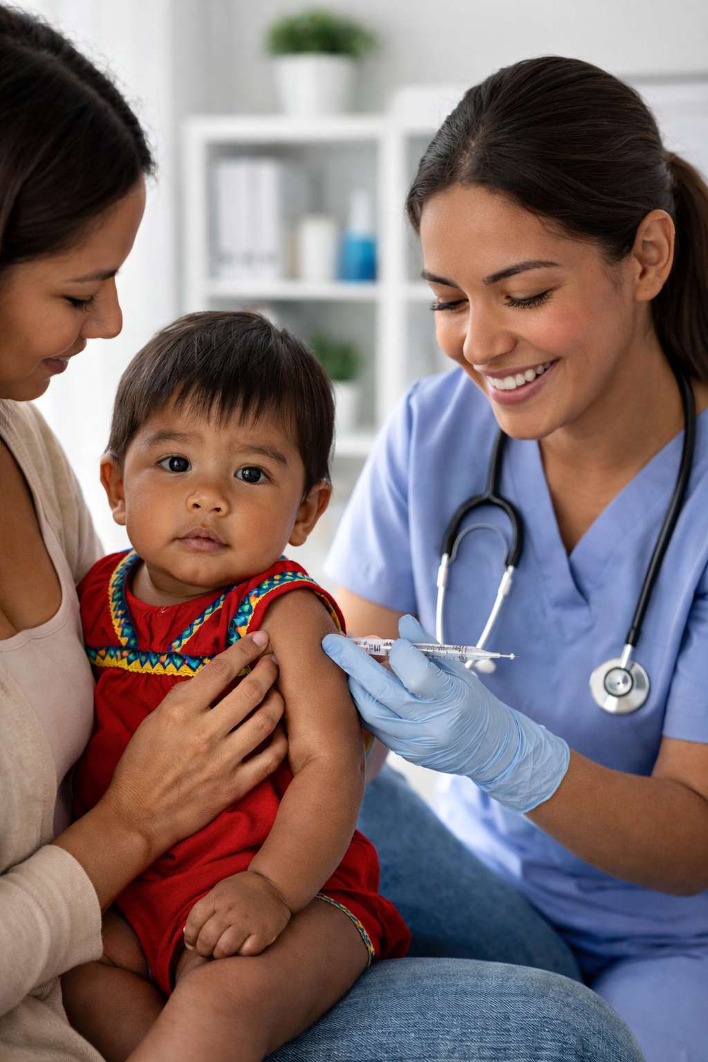 El repunte de sarampión en la región pone en riesgo a la niñez.