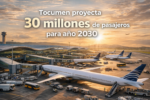 Tocumen proyecta 30 millones pasajeros para año 2030 El Aeropuerto de Tocumen apunta a 30 millones.