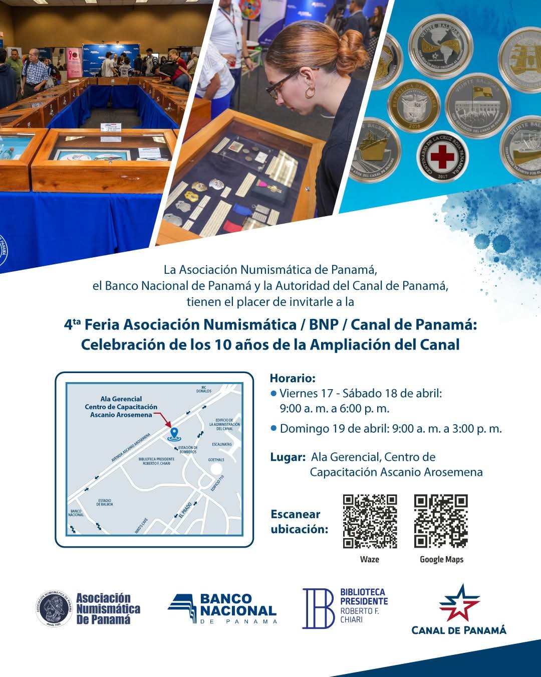 feria numismàtica 2026 panamá canal