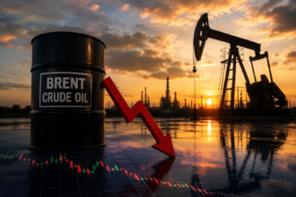 Petróleo Brent retrocede con fuerza tras señales diplomáticas internacionales precio del petróleo, Brent Europa, crisis energética global