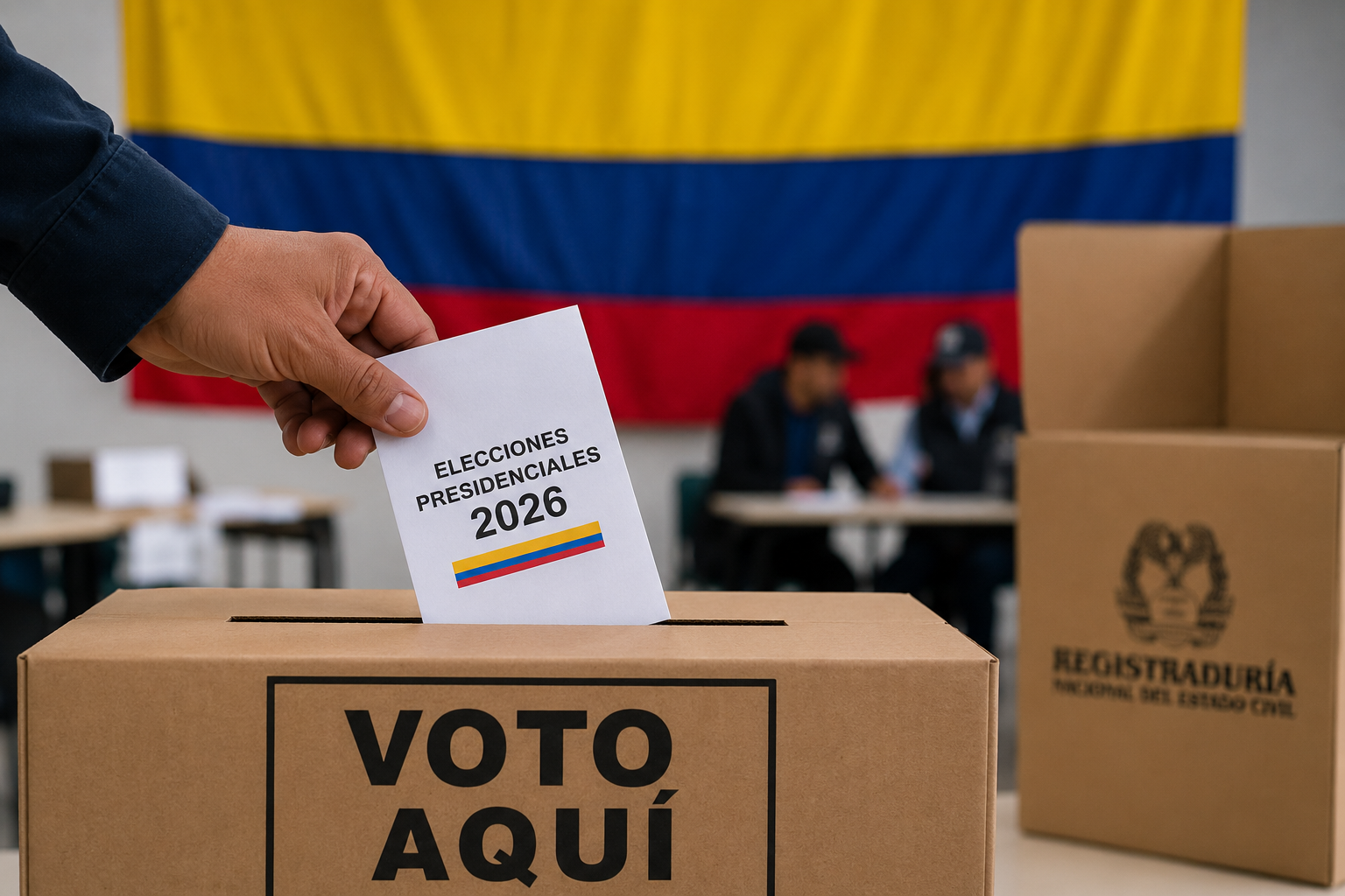 La Registraduría Nacional confirmó que 41.4 millones de ciudadanos están habilitados para ejercer el sufragio, incluyendo más de 1.4 millones de colombianos residentes en el exterior, quienes iniciaron el proceso de votación desde el pasado lunes.