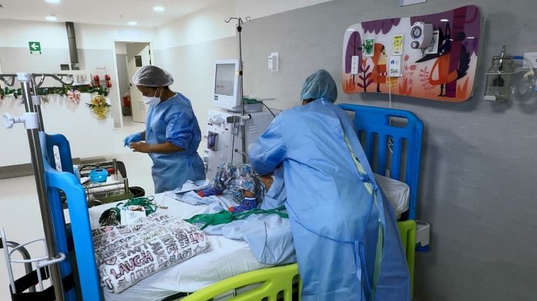 Ciudad de la Salud fortalece atención renal infantil especializada sala de hospitalización nefrologia cidelas pediatría