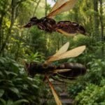 la avispa Lissocampsomeris bribri, una especie recolectada originalmente en noviembre de 1994