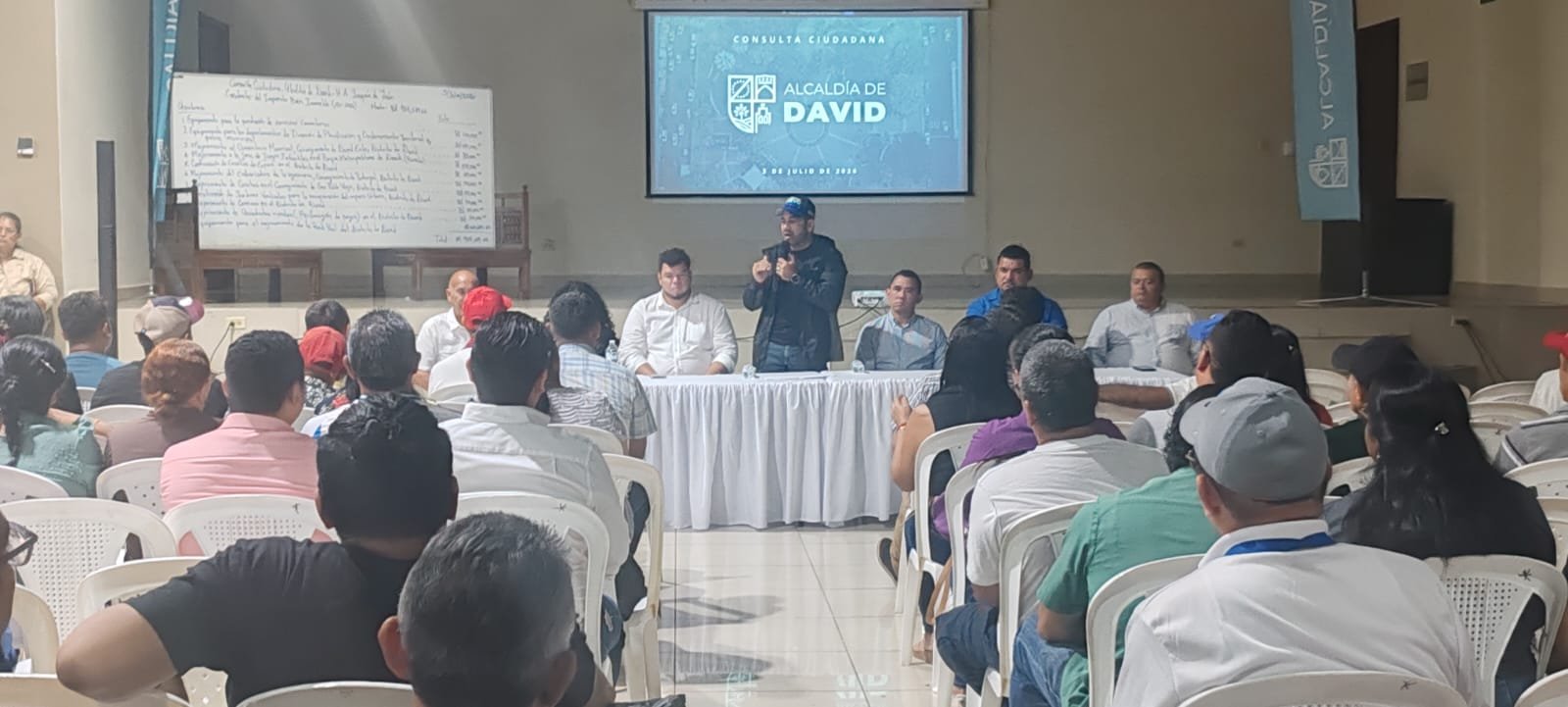 Consulta Ciudadana aprueba inversiones por casi B/.1 millón para impulsar el desarrollo de David