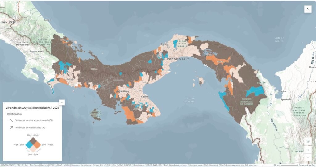 Un estudio advierte que cerca de 1.33 millones de panameños podrían vivir bajo alto riesgo por calor extremo debido al cambio climático hacia finales de siglo.