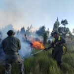 incendio en Volcán Barú