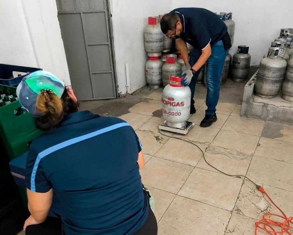 Gas de 25 libras