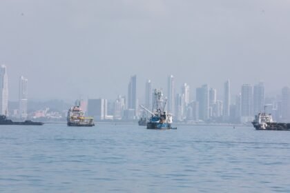 ruido de barcos en Panamá
