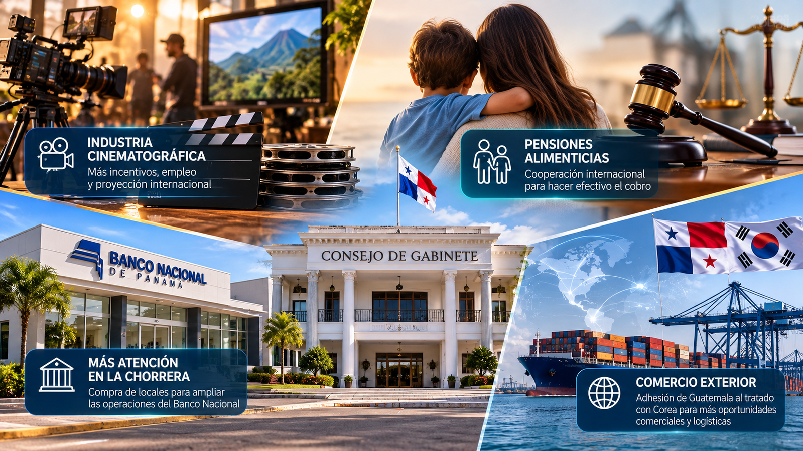 decisiones del Consejo de Gabinete de Panamá